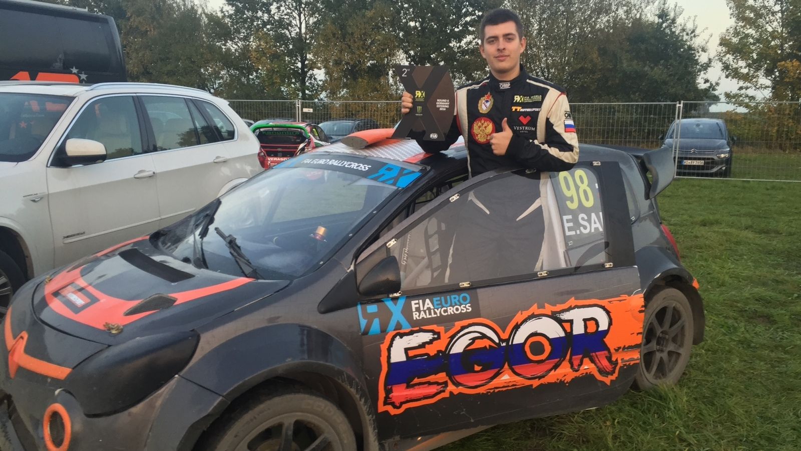 Гонщик ЦСКА/Самара Егор Санин выиграл серебро на VI этапе чемпионата Европы