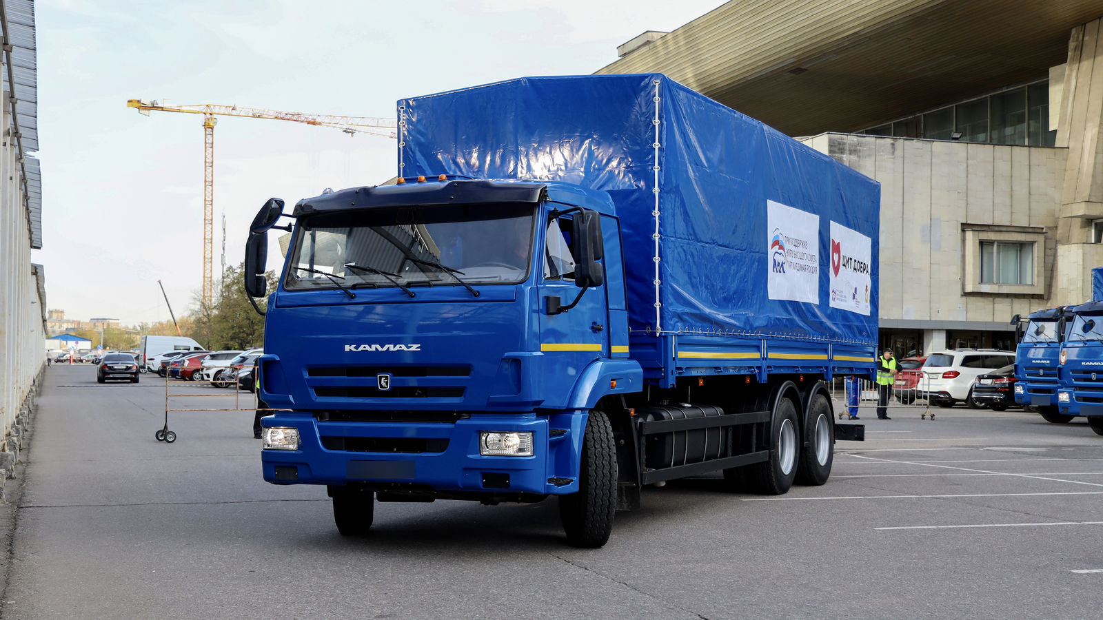 «Щит добра»: ЦСКА отправил 35 тонн гуманитарного груза в ЛНР и ДНР