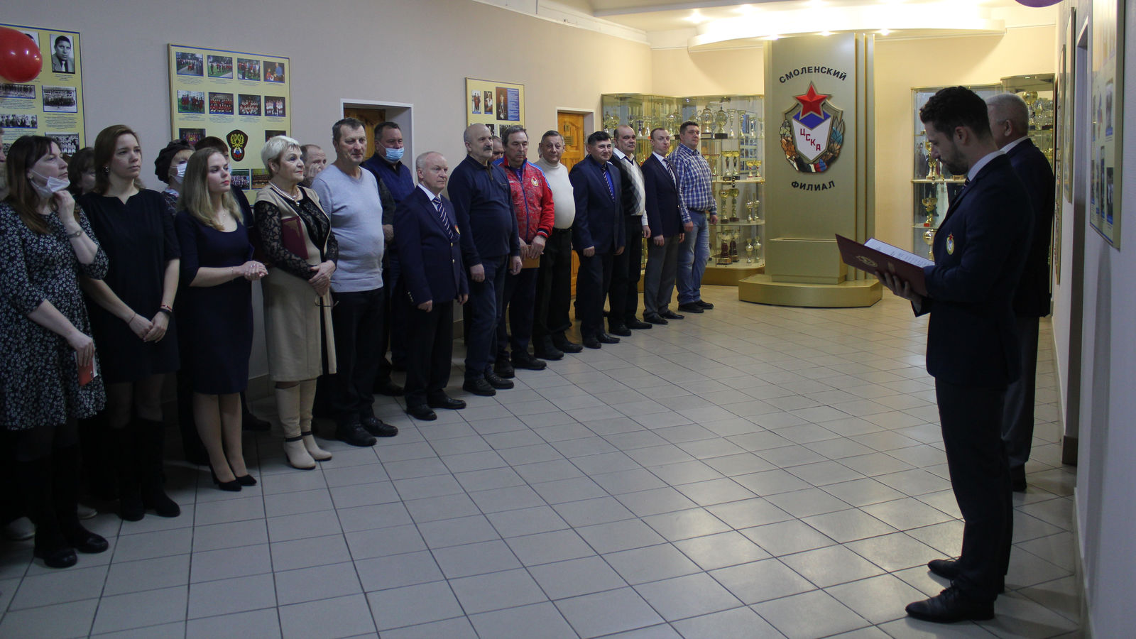 В смоленском филиале ЦСКА отпраздновали День защитника Отечества
