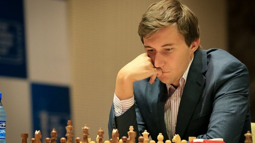 Гроссмейстер России Сергей Карякин (ЦСКА) сыграл вничью с Максимом Вашье-Лагравом в восьмом туре этапа Grand Chess