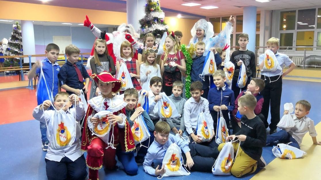 В СК «Океан» (г. Вилючинск) филиала ЦСКА/Хабаровск прошла новогодняя елка для юных армейских спортсменов