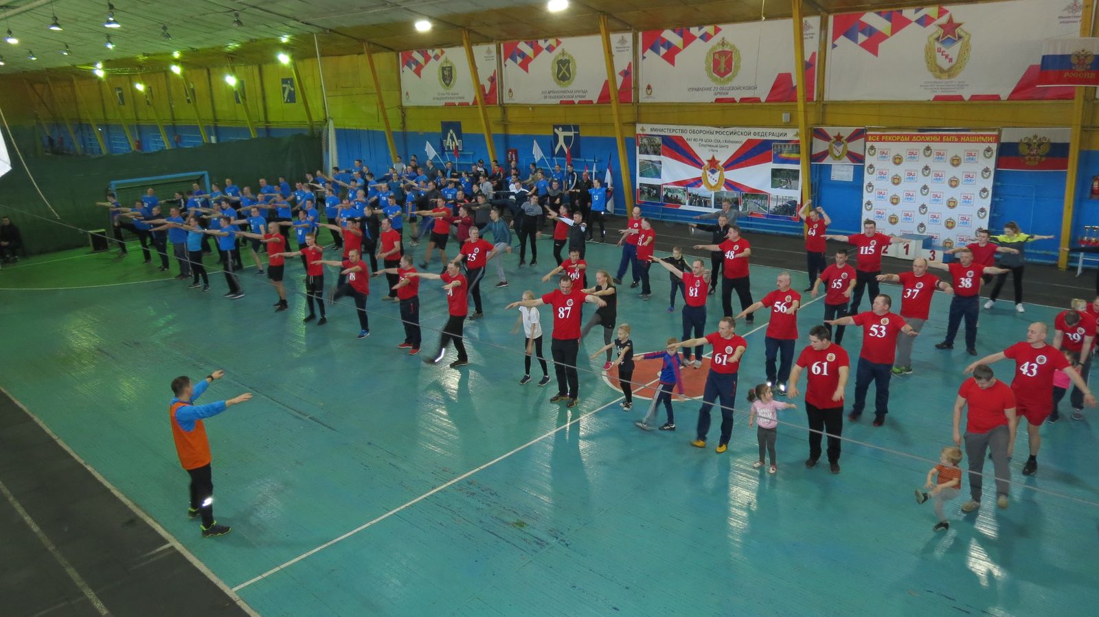 На базе СЦ (г. Чита) филиала ЦСКА/Хабаровск военнослужащие приняли участие в спортивном празднике в честь празднования Международного женского дня