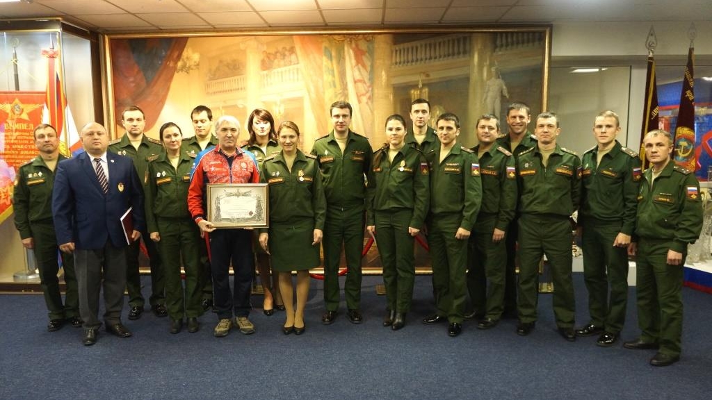 В Музее ЦСКА наградили медалями военнослужащих ЦСКА