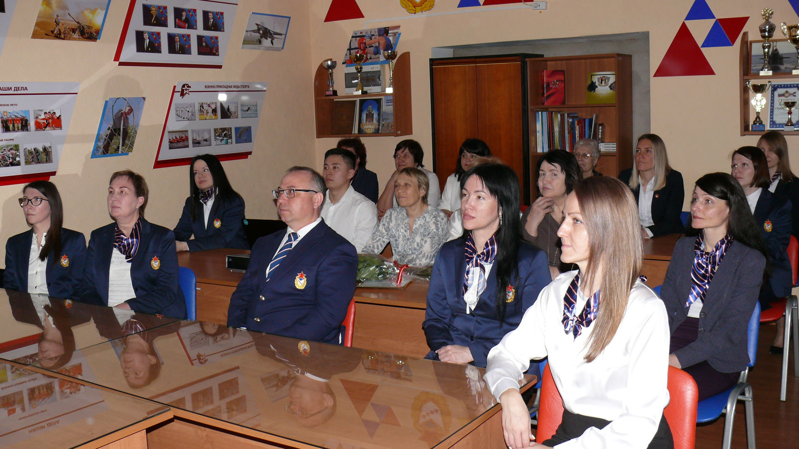 В филиале ЦСКА/Хабаровск прошло торжественное построение в честь 100-летия ЦСКА