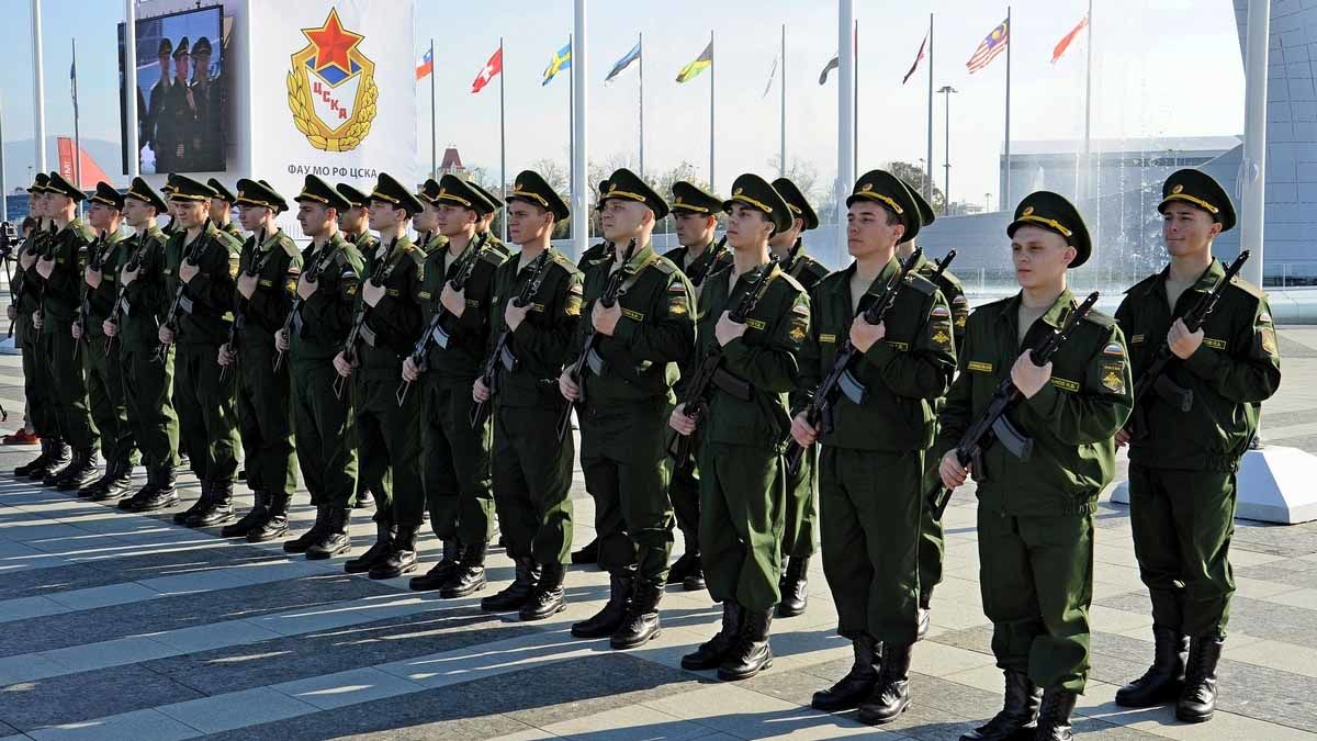 В ЦСКА начался осенний призыв в спортивные роты