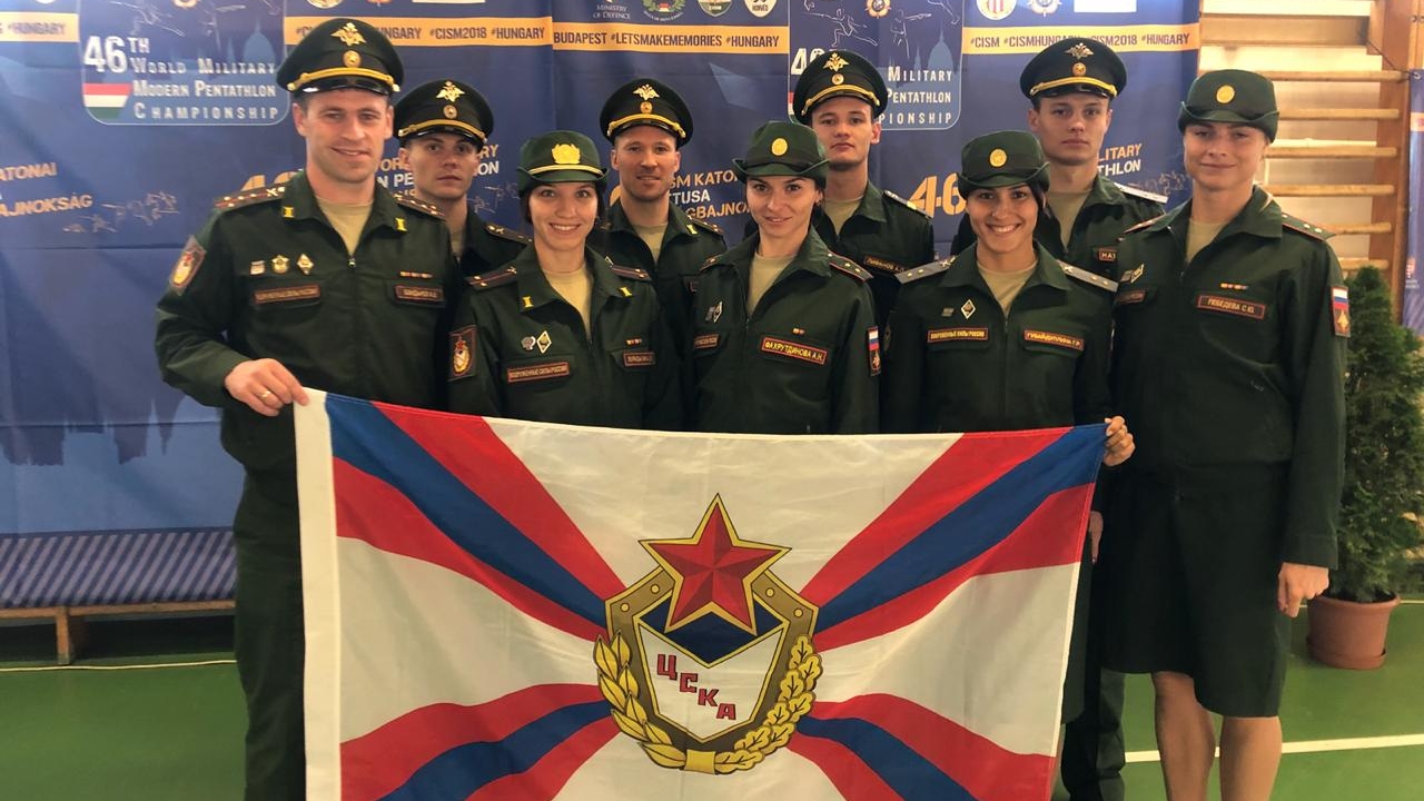 Сборная Вооруженных Сил РФ по современному пятиборью приняла участие в церемонии открытия 46-го чемпионат мира CISM
