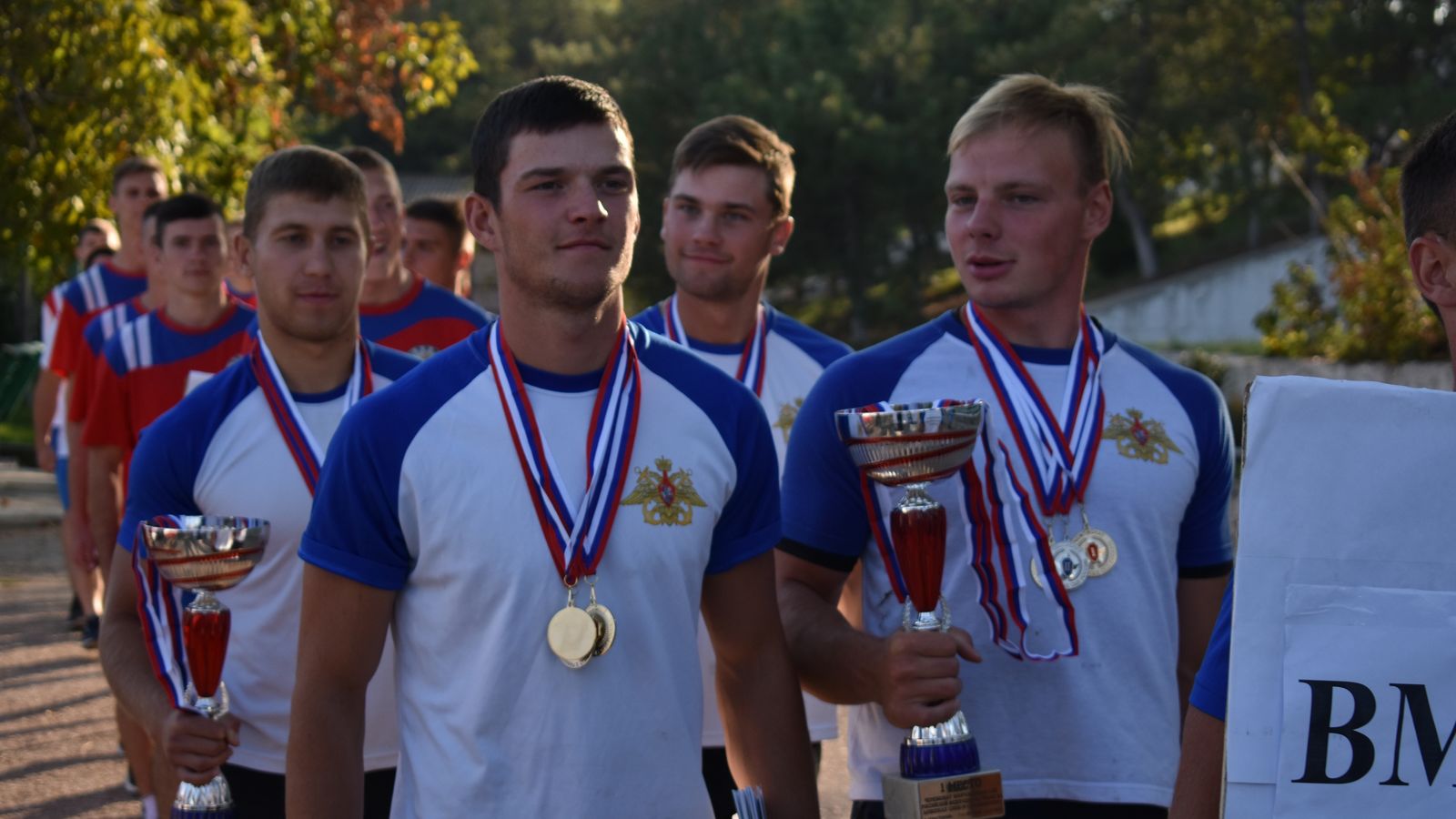 В Севастополе наградили победителей и призеров Чемпионатов ВС РФ по гребле и гребно-парусному двоеборью