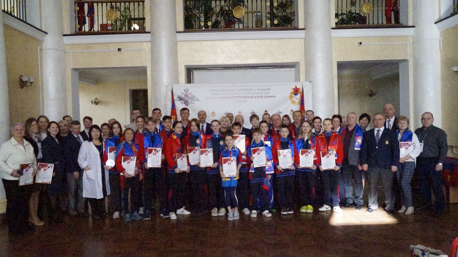 В ЦСКА/ХАБАРОВСК ОТМЕТИЛИ 67-Ю ГОДОВЩИНУ