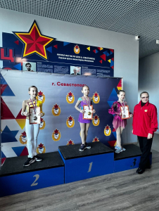 Фигуристы спортшколы ЦСКА успешно выступили на муниципальных соревнованиях