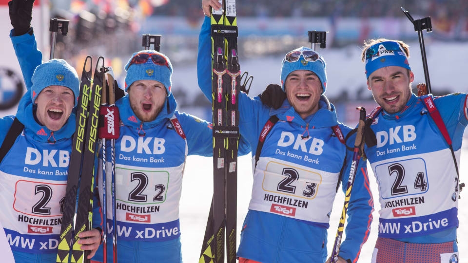 Биатлонисты ЦСКА Антон Бабиков и Максим Цветков – чемпионы мира в эстафете!