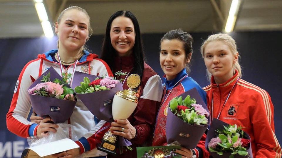 Армейские саблисты Яна Егорян и Василий Ширшов стали обладателями Кубка России-2019