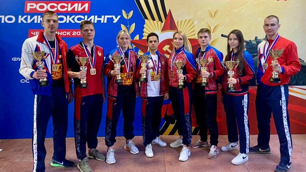 Армейские спортсмены завоевали 22 медали различного достоинства на чемпионате и Первенстве России по кикбоксингу