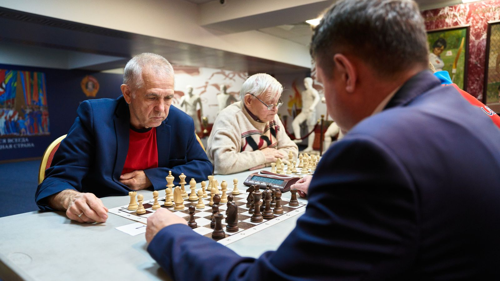 Шахматный турнир прошел в Музее славы ЦСКА