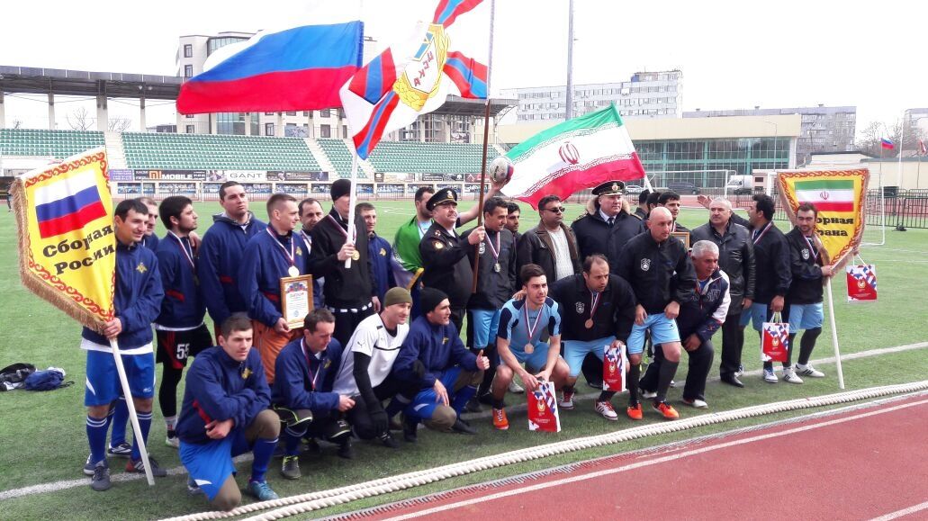 Моряки Каспийской флотилии победили представителей ВМФ Ирана в футбольном матче