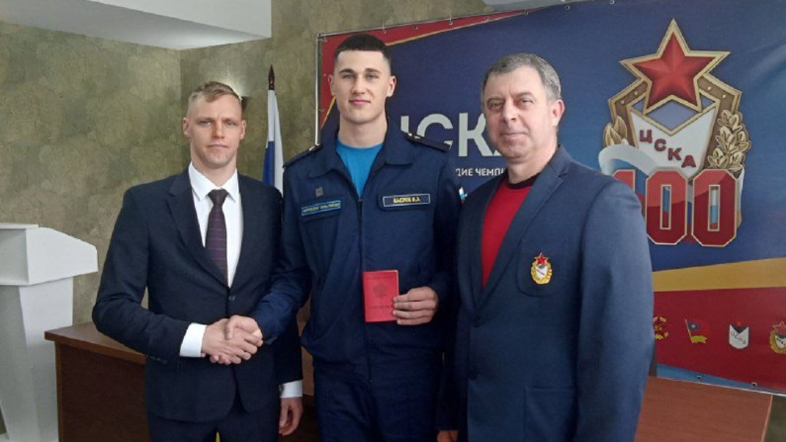 Увольнение в запас военнослужащих спортивной роты ЦСКА/Самара