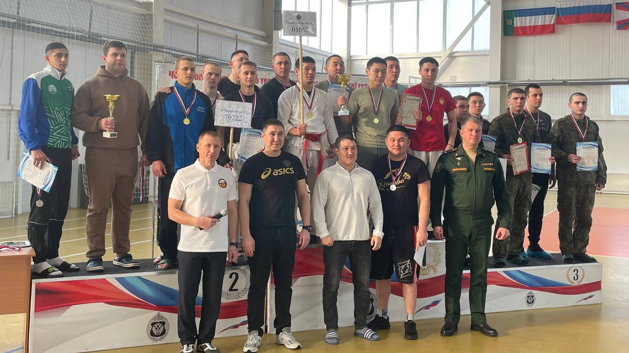 В УСТК «Старт» прошёл чемпионат Абаканского территориального гарнизона по армейскому рукопашному бою
