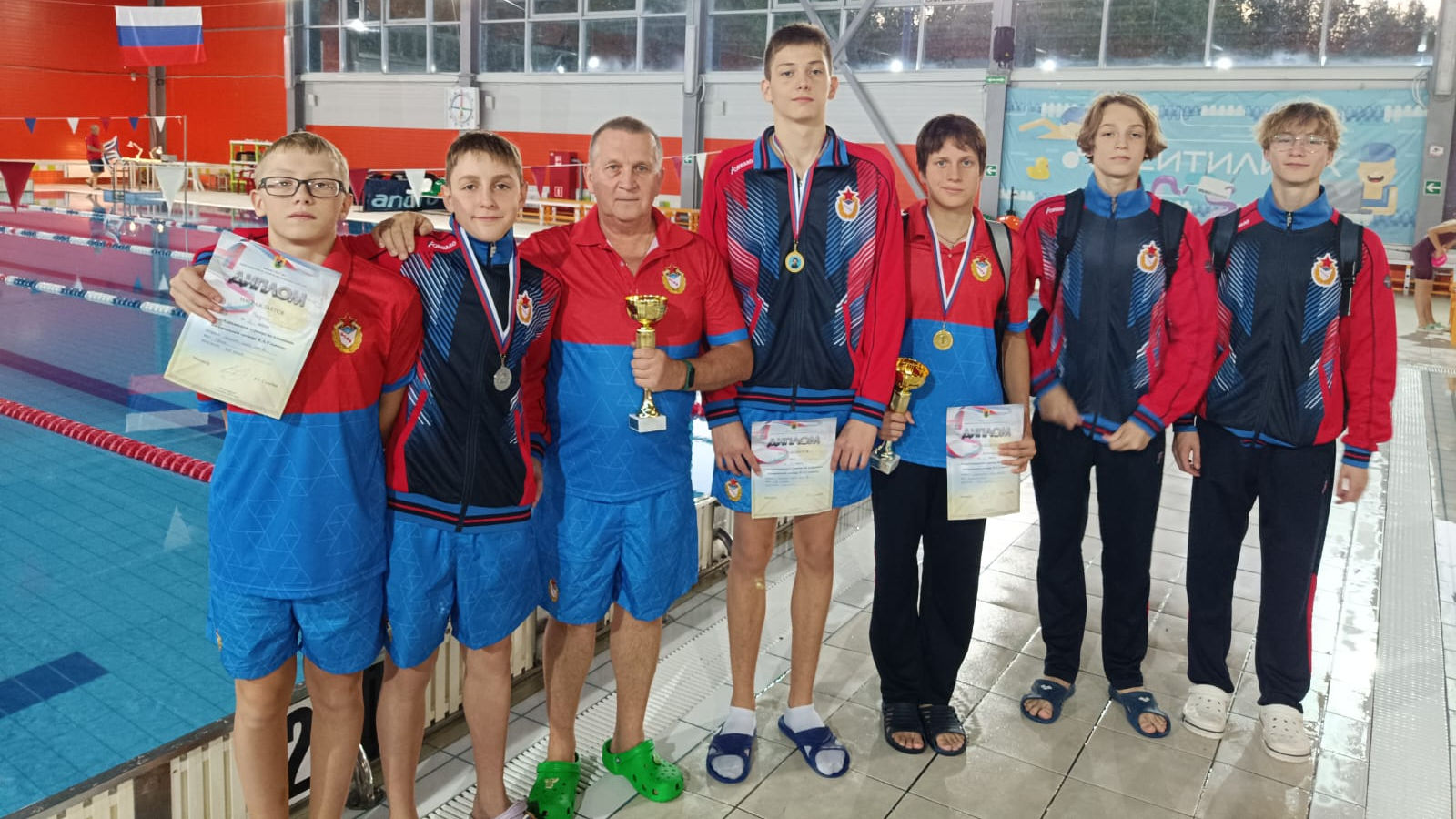 Пловцы СШ (ОРК) филиала ЦСКА г. Санкт-Петербург завоевали россыпь медалей на Республиканском турнире по плаванию посвященном тренеру К.А. Ульянову