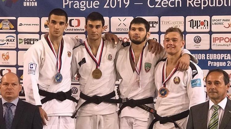 Рядовой спортивной роты ЦСКА г. Санкт-Петербург Армен Агаян завоевал «серебро» на Кубке Европы среди юниоров по дзюдо