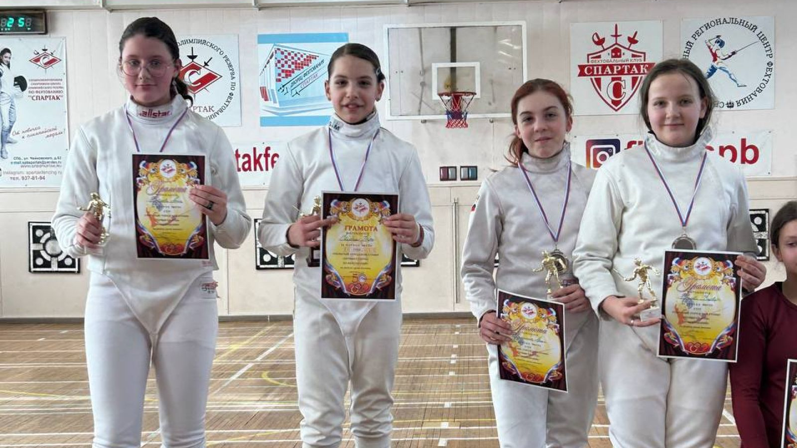 ВОСПИТАННИКИ СПОРТИВНОЙ ШКОЛЫ ПИТЕРСКОГО ФИЛИАЛА ЦСКА СТАЛИ БРОНЗОВЫМИ ПРИЗЕРАМИ ГОРОДСКОГО ТУРНИРА ПО ФЕХТОВАНИЮ