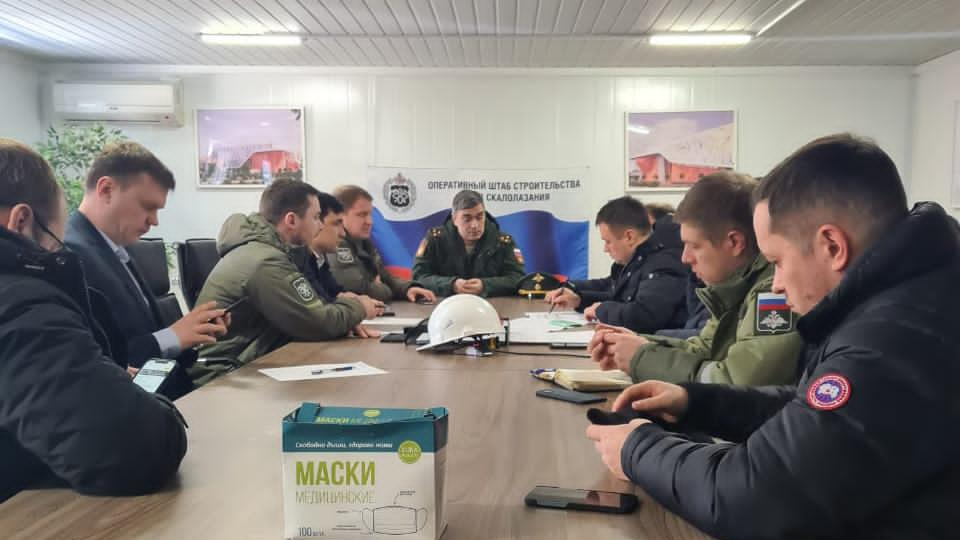 Начальник ЦСКА полковник Артем Громов провёл рабочее совещание по строительству новых спортивных объектов на базе «Песчаная»