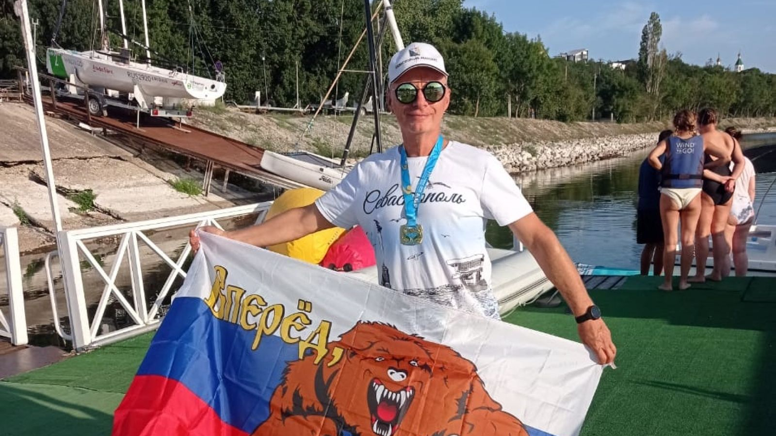 ВЕТЕРАН СПОРТА ЦСКА ПОБЕДИЛ В ЧЕМПИОНАТЕ КУБАНИ НА ОТКРЫТОЙ ВОДЕ