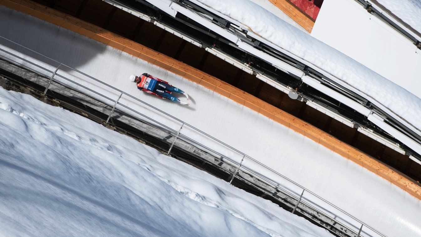 Саночница ЦСКА Татьяна Иванова выиграла два «золота» в последний день этапа Кубка мира