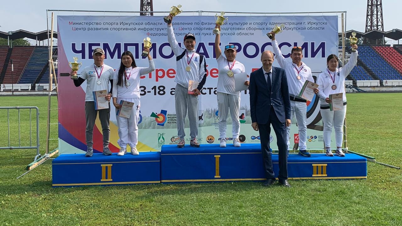 Лучники ЦСКА завоевали семь наград на чемпионате России в Иркутске