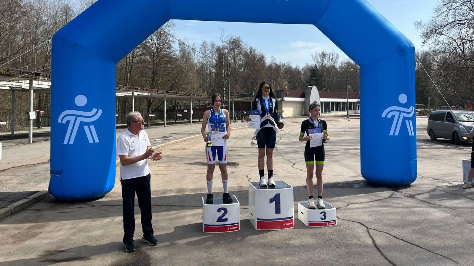 Воспитанница спортивной школы ЦСКА (СКА г. Санкт-Петербург) заняла третье место на первенстве Санкт-Петербурга по триатлону