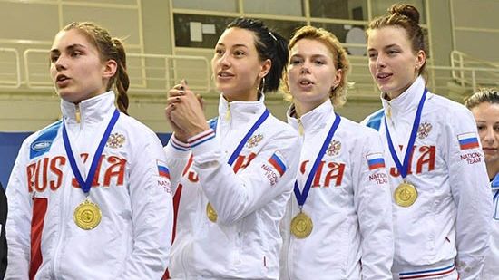 Саблистки ЦСКА Яна Егорян и София Позднякова выиграли «золото» на этапе КМ в Афинах