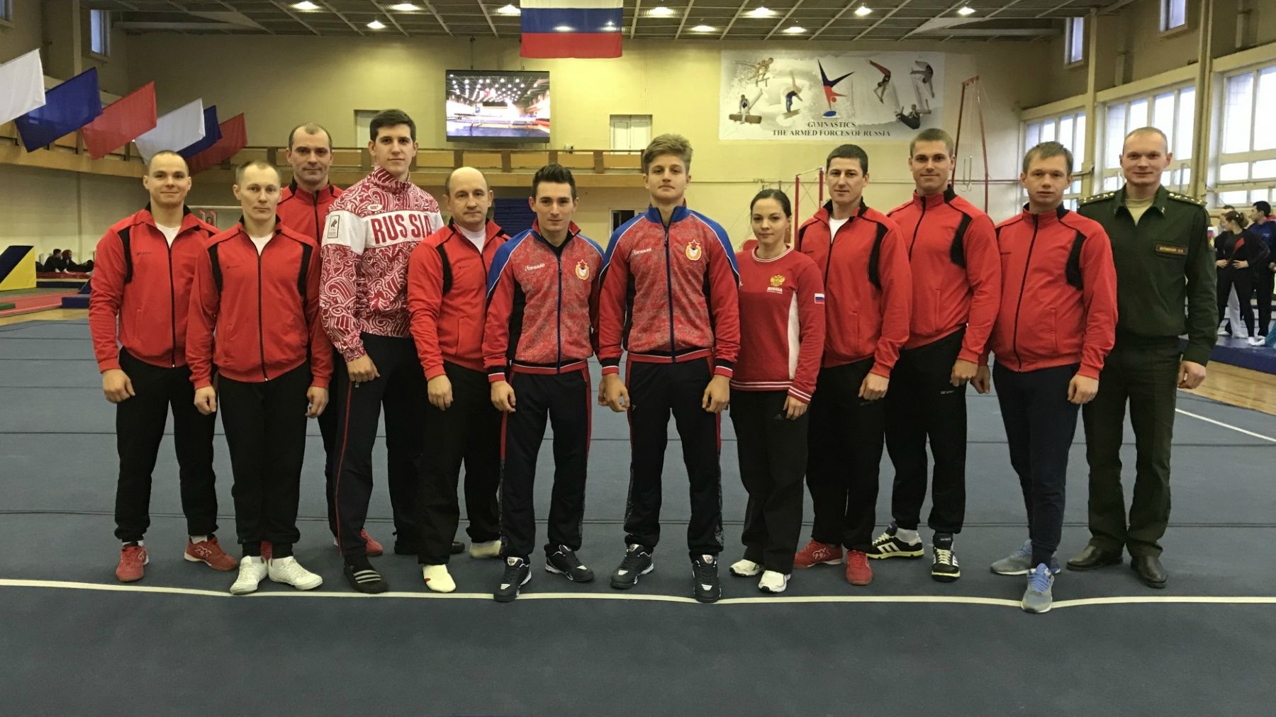 Спортсмены ЦСКА продемонстрировали свои навыки Министру обороны РФ Сергею Шойгу