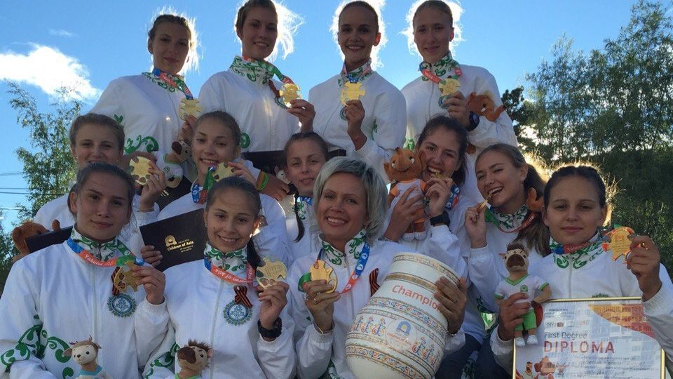 Волейболистки «ЦСКА-Хакасия» стали победительницами Международных игр «Дети Азии»
