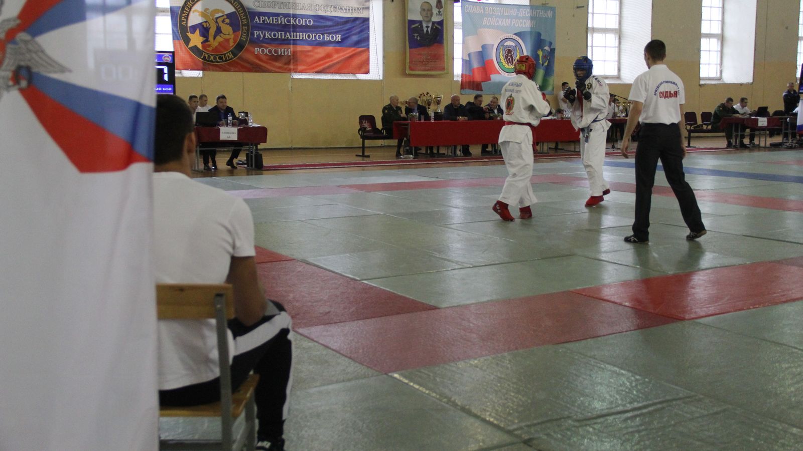 В Санкт-Петербурге прошло открытие IV этапа Кубка ВС РФ по армейскому рукопашному бою
