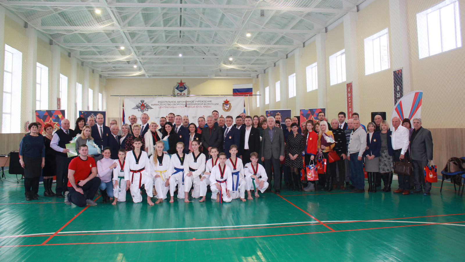 В филиале ЦСКА/Смоленск торжественно отметили 45-летие со дня его образования