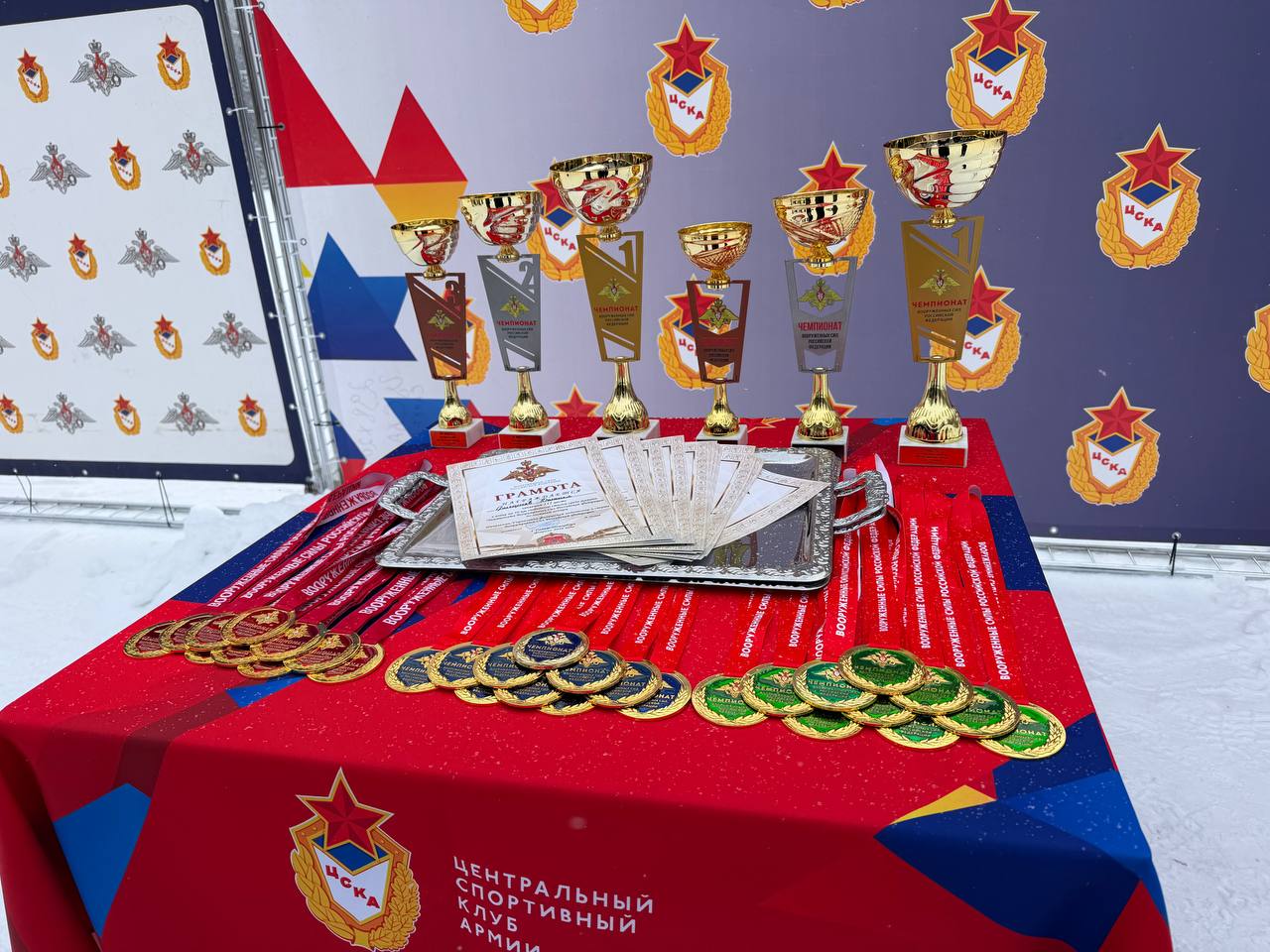 В Ленинградской области завершился чемпионат ВС РФ по лыжным гонкам