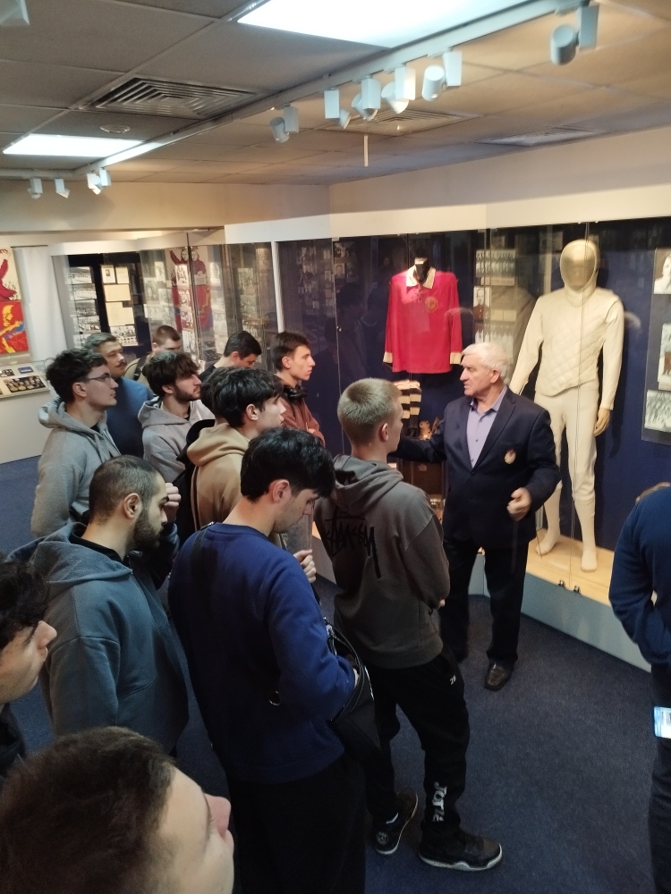 В музее ЦСКА прошла экскурсия для студентов высших учебных заведений новых территорий