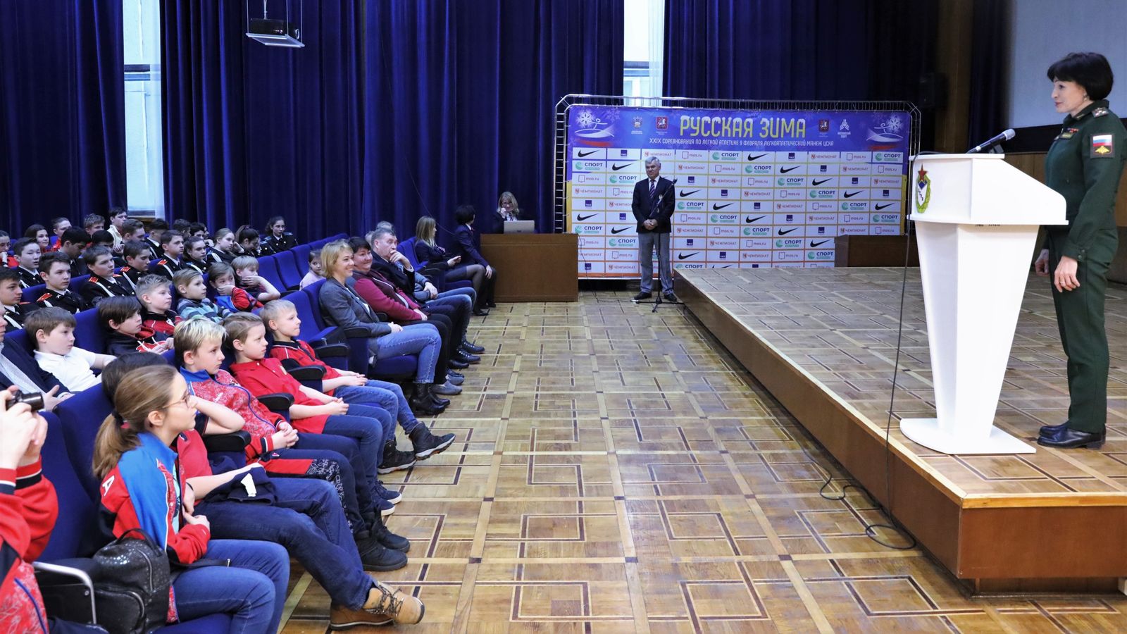 12 олимпийских медалей на одной сцене: в ЦСКА отпраздновали День зимних видов спорта