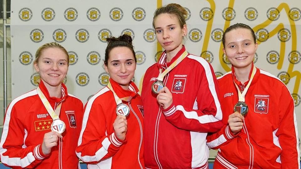 Саблистка Дарья Дрозд (ЦСКА) завоевала «золото» и «серебро» Первенства России по фехтованию