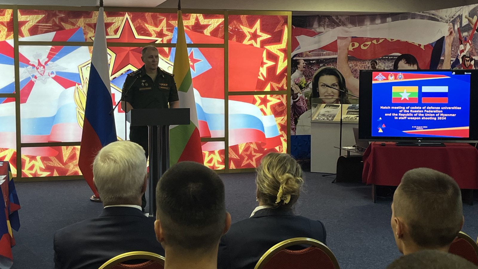 ОТКРЫЛИ МАТЧЕВУЮ ВСТРЕЧУ ПО ПУЛЕВОЙ СТРЕЛЬБЕ