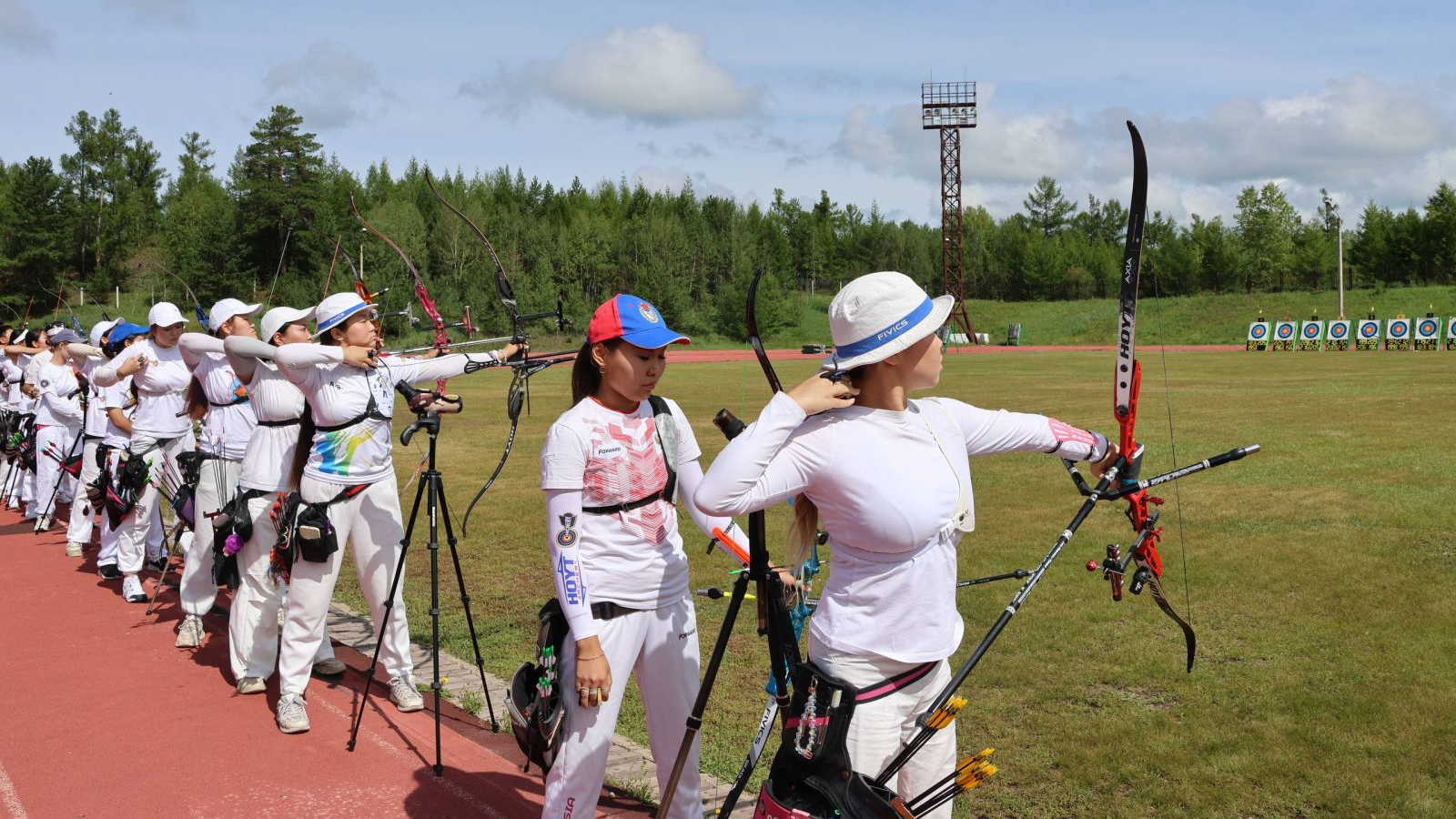 На Кубке Забайкалья лучники (г. Чита) Хабаровского филиала ЦСКА завоевали восемь медалей