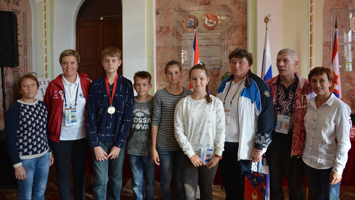 Юнармейцы ЦСКА/Хабаровск встретились с олимпийскими чемпионами