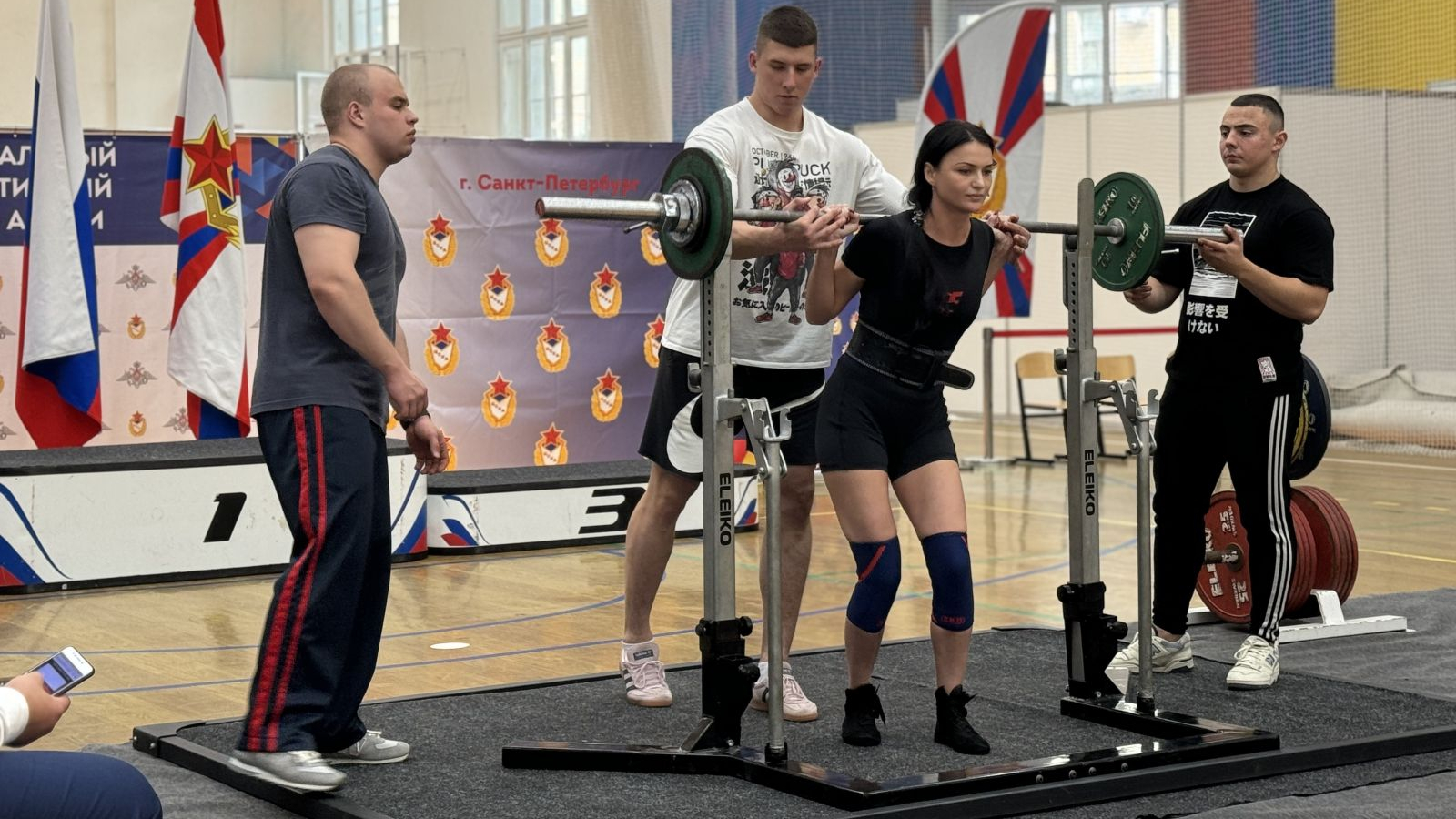 ОТКРЫЛИ КУБОК ВООРУЖЕННЫХ СИЛ РФ ПО ПАУЭРЛИФТИНГУ В САНКТ-ПЕТЕРБУРГЕ