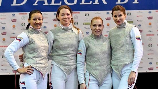 Рапиристки ЦСКА Дериглазова Загидуллина и Иванова выиграли «серебро» этапа КМ в Алжире