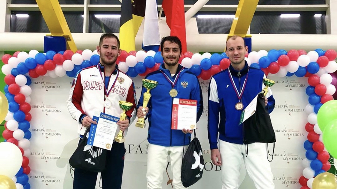 Армейские шпажисты Татьяна Андрюшина и Алан Фардзинов первенствовали на Всероссийских соревнованиях по фехтованию