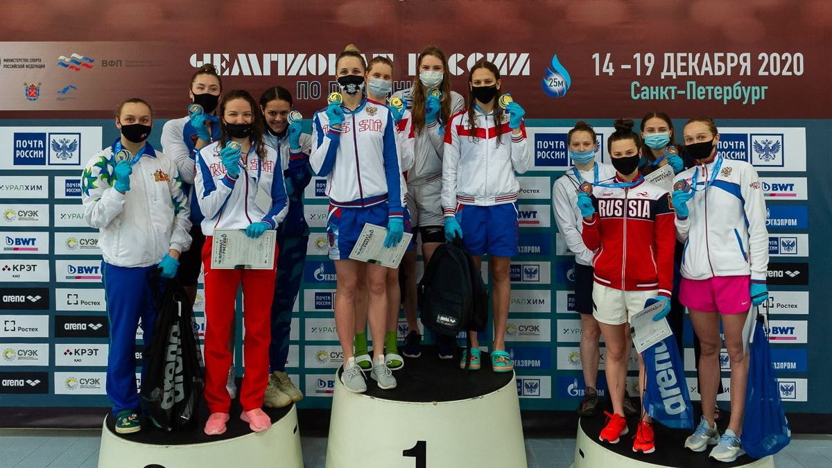 Армейские пловцы завоевали еще 22 медали на чемпионате России в Санкт-Петербурге