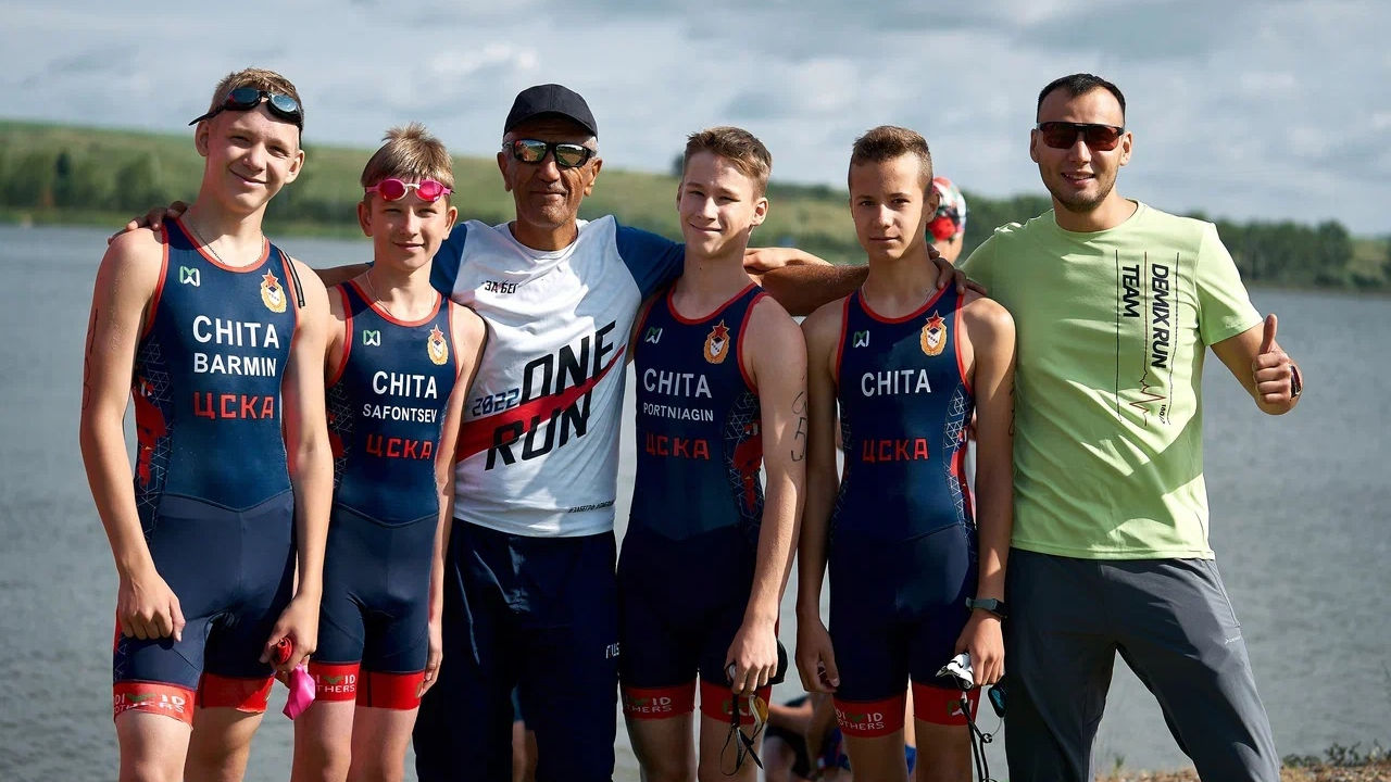 Триатлонист СШ (ОРК) СЦ (г. Чита) филиала ЦСКА/Хабаровск Кирилл Бармин завоевал «бронзу» на Первенстве Красноярского края