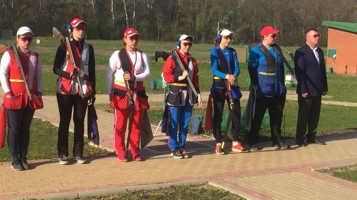 Спортсмены ЦСКА завоевали три «золота» и одну «бронзу» на командном чемпионате России по стендовой стрельбе