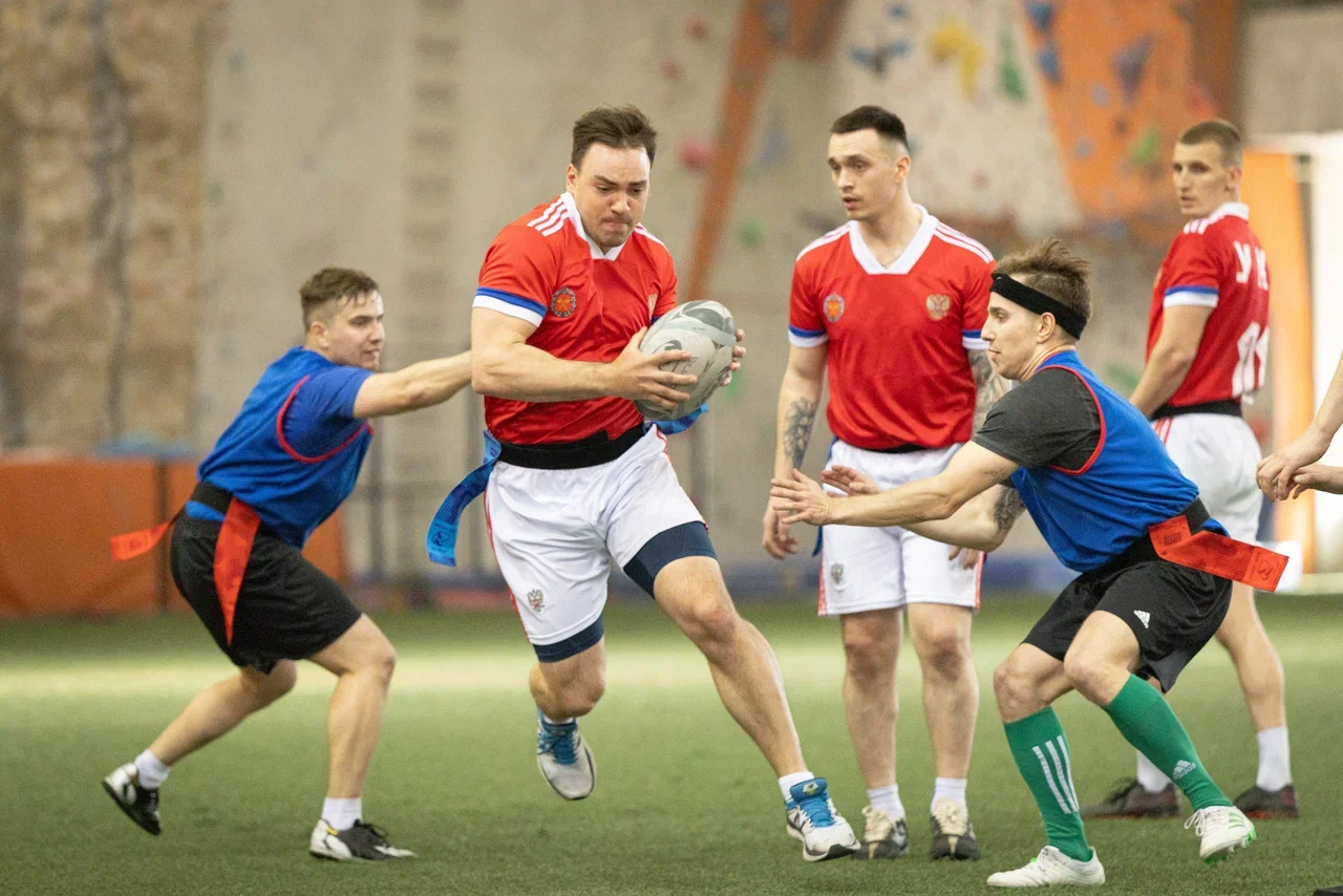 В ЦСКА провели первый чемпионат центральных органов военного управления Министерства обороны Российской Федерации по тэг-регби
