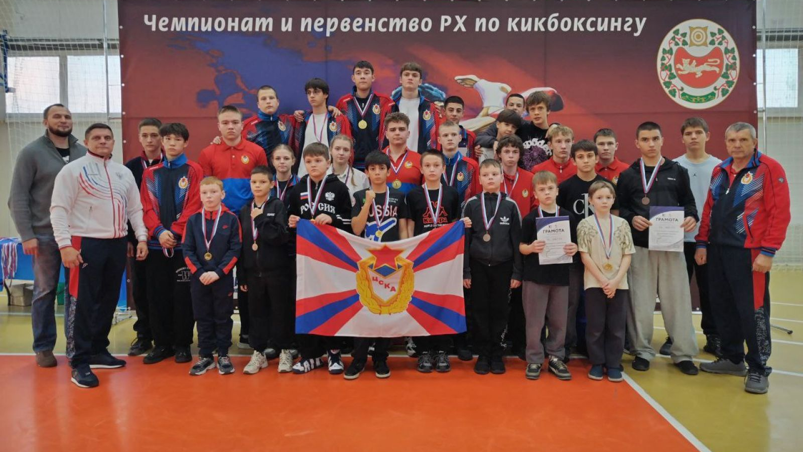 Кикбоксёры спортшколы «ЦСКА-Хакасия» завоевали более 30 медалей первенства и чемпионата Хакасии