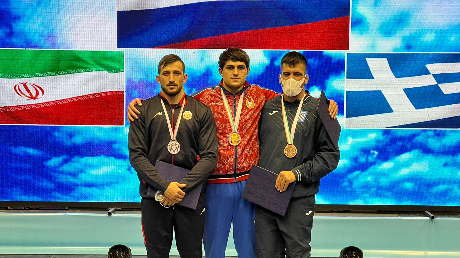 Борцы-классики принесли в копилку сборной ВС РФ 5 наград на чемпионате мира CISM по спортивной борьбе в Иране