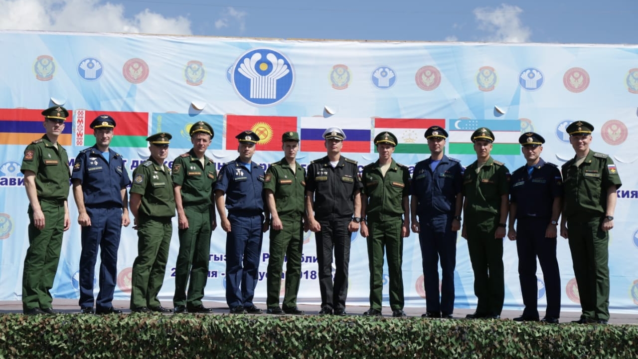 Сборная Вооруженных сил РФ заняла второе место в общекомандном зачёте по стрельбе из штатного оружия на чемпионате дружественных армий государств – участников СНГ